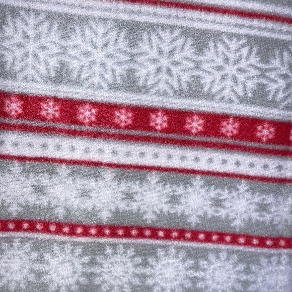 Unisex Snowflake fairisle footless fleece onesie PJ 4T - Picture 6 of 16